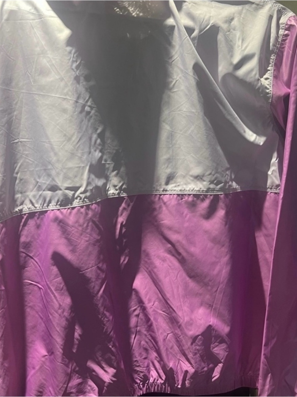 Columbia Purple and Light Gray Colorblock Active Jacket - Picture 4 of 7